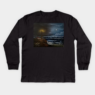 Night Light Kids Long Sleeve T-Shirt